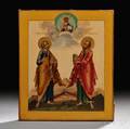 Russian Icon of the Apostles Peter and Paul