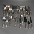 Gorham Buttercup Pattern Sterling Silver Flatware Service