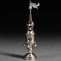 Russian Silver Towerform Spice Container