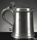 New York pewter tankard ca 1780