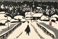 Kiyoshi Saito Japanese 19071997 Winter in Aizu