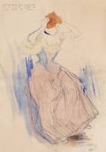 Jacques Villon French 18751963 Femme se coiffant