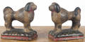 Pennsylvania chalkware spaniels