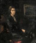 Attributed to Guido Tallone Italian 18941967 Portrait of a Woman