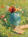 Maurice Bompard French 18571936 Flowers in a Jardiniere