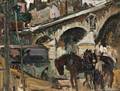 Jules Eugne Pages American 18671946 Le Pont Neuf