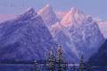 Peter Ellenshaw American 19132007 Tetons Sunset