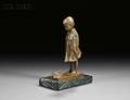 Two Sculptures Martha Jackson Cornwell American 18651955 Young Girl and Turtle