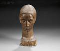 Attributed to Eddie Owens Martin called St EOM American 19081986 Art Decostyle Head of a Woman