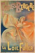 E Charles Lucas French 19th20th Century Advertising Poster Folies Bergre La Loe Fuller
