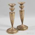 Pair of Sterling Silver Candlesticks