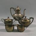 Fivepiece Gorham Sterling Silver Tea and Coffee Service