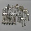 Assorted Group of American Mostly Sterling Silver Flatware