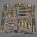 Gorham Etruscan Sterling Silver Partial Flatware Service