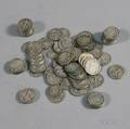 Approximately 100 Silver Walking Liberty Half Dollars