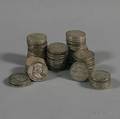 Approximately 100 Silver Franklin Half Dollars