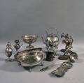 Group of Mostly Victorian Silverplated Tableware
