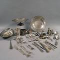 Group of Assorted Sterling Silver Flatware and Tableware