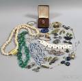 Small Group of Sterling Silver and Costume Jewelry