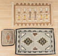 Three Native American Indian weavings 20th c