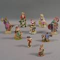 Nine English and Continental Porcelain Figural Groups