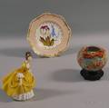 Three Decorative Porcelain Items