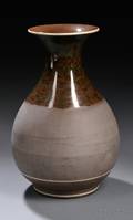 Wedgwood Majolicaglazed Chapman  Hall Redware Vase
