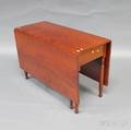 Late Federal Cherry Dropleaf Table