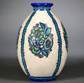 Boch Freres Earthenware Vase