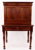 American Mahogany Plantation Desk