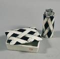 Raymor Ceramic Box and Lighter