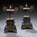 Pair of French Neoclassical Garnitures