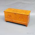 Country Pine Fancarved Blanket Box