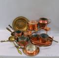 Fifteen Pieces of Mostly Copper Kitchen Items