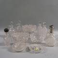 Twelve Pieces of Cut Glass