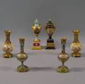 Six Small Continental Vases and Urns