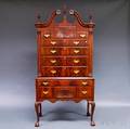 Lenox Chippendalestyle Mahogany High Chest