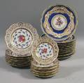 Twentynine Continental Porcelain Plates