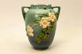 Large Roseville Pottery Vase  Floral