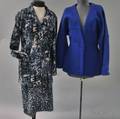 Missoni Black Blue and Purple Wool Blend Ladys Suit