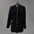 Valentino Black Wool Ladys Lightweight Jacket