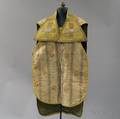 White and Yellow Silk Brocade Surplice and Stole