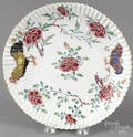 Chinese Qianlong period famille rose fluted dish