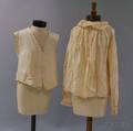 Miscellaneous Group of Victorian Bodices Vests and Undergarments