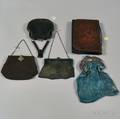 Five Antique Purses
