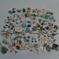 Large Group of Mostly Sterling Silver Jewelry
