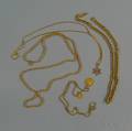Four Gold Chains