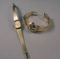 Two Ladys 14kt Gold Bracelet Wristwatches