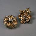 Two Gold and Diamond Brooches