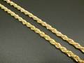 Two 18kt Bicolor Gold Necklaces